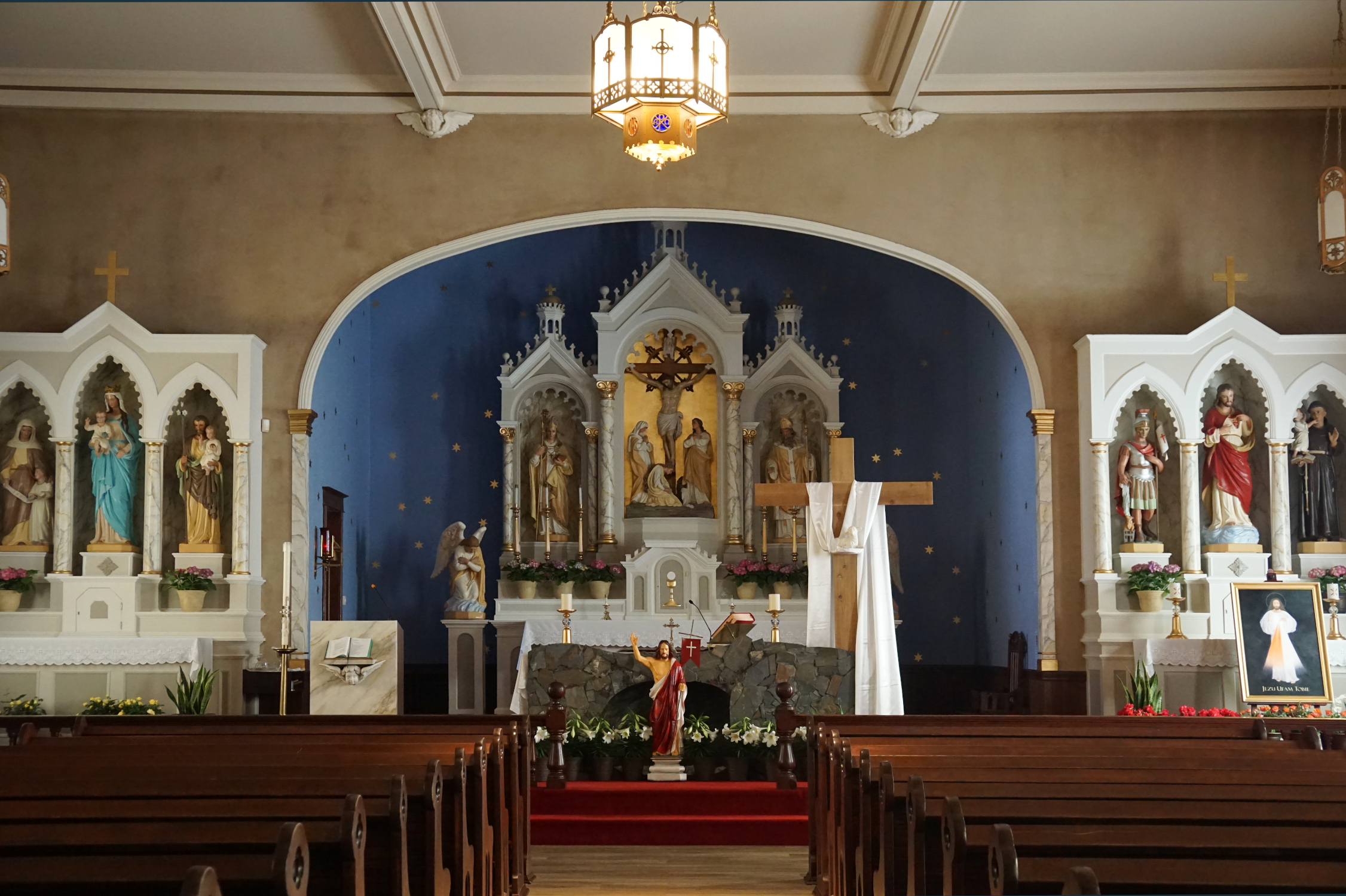 Interior of St. Stanislaus Church